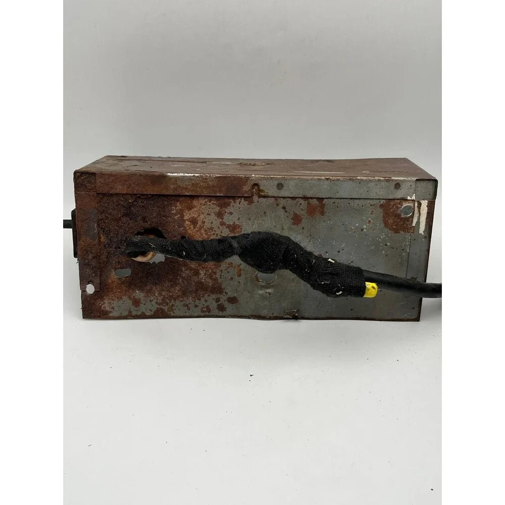 Strawsine Vintage EXIT Sign Light Metal Housing Corded Wall Mount Tested - Picture 6 of 10